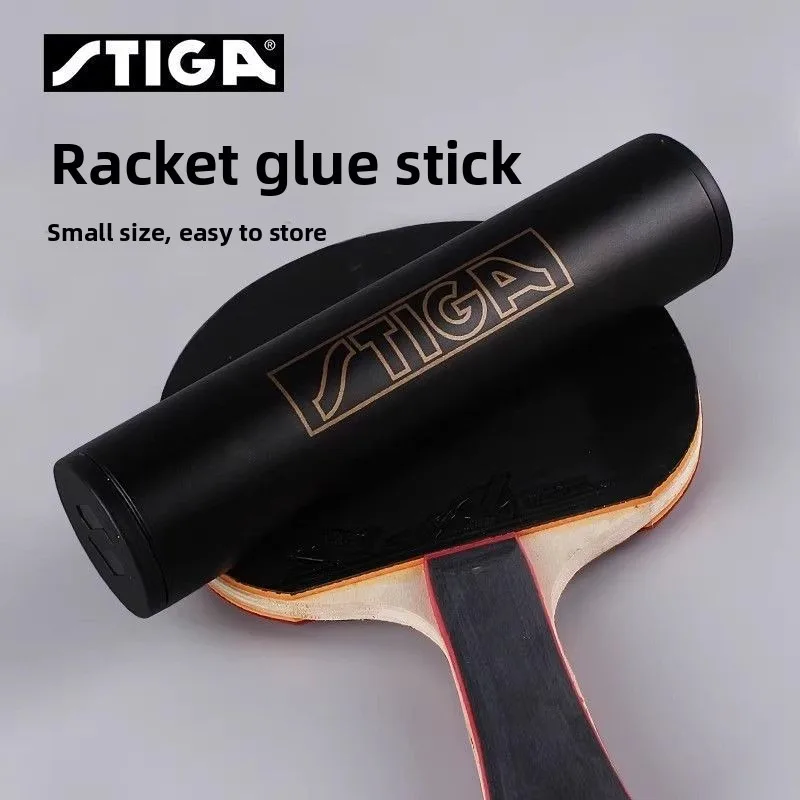 STIGA 탁구 라켓 금속 접착제 롤러, 접착제 압착기, 라켓 접착제, 관형 볼 박스, 간단한 다기능 박스