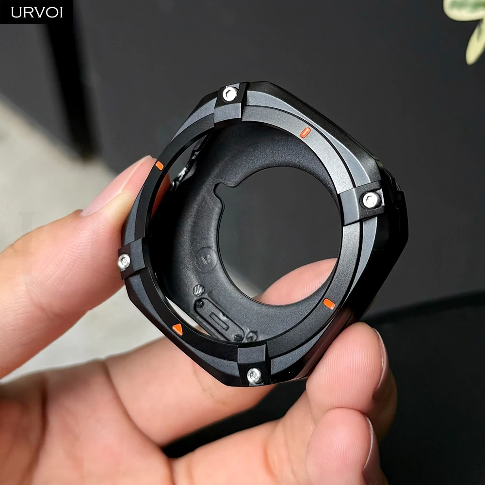 URVOI Cyberpunk Metal Protective Case – Durable Full Bumper Cover with Precision Cutouts