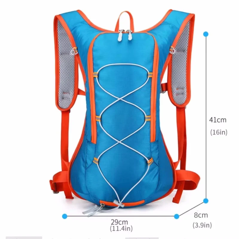 Neue 12L Outdoor Sport Fahrrad Radfahren Laufen Wandern Trinkbeutel Lagerung Helm Pack Wasserdicht UltraLight Blase Rucksack – Detail 6