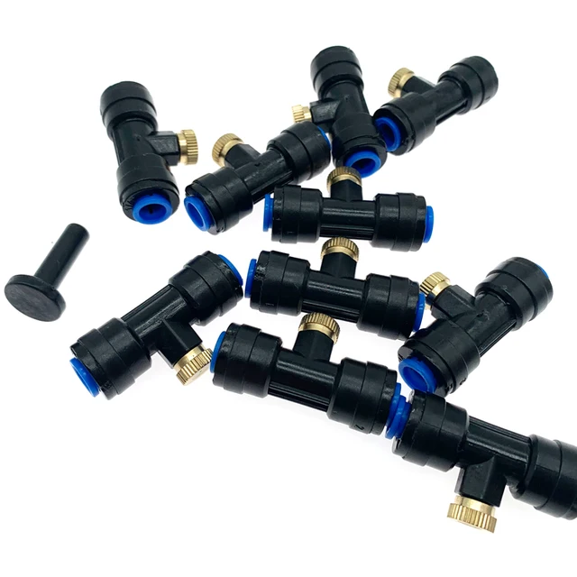 660072-94f529.jpg 10 قطعة/الوحدة فوهات الضباب التغشية مع الوصول السريع المحملة موصل حديقة المناظر الطبيعية الري الرشاشات