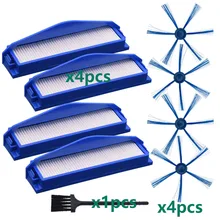 

HEPA Filter 6-Armed Side Brush For Philips FC8794 FC8796 FC8007 FC8792 Robot Vacuum Cleaner Replacement Spare Parts
