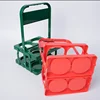 Portable Foldable Plastic Beer Rack Durable Cup Organizer Wine Rack Beer Bottle Holder Beverage Basket Reusable Cocktail Rack 4