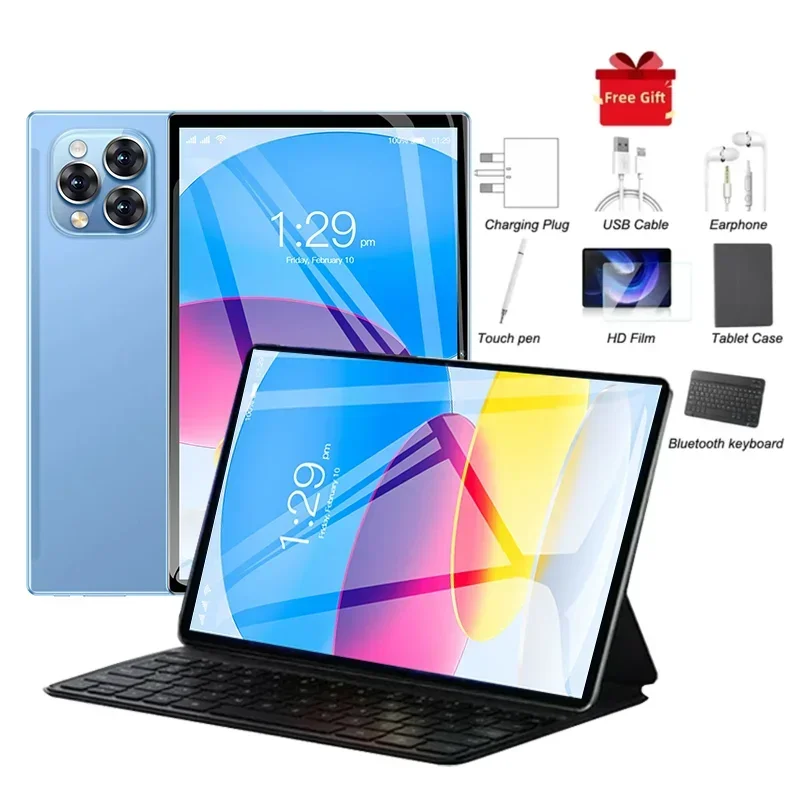 Blue and keyboard