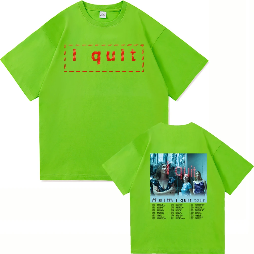 Haim i quit Tシャツ　バンドT I quit Signed Vinyl + T-Shirt Fan Pack - Haim