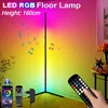 Nordic Floor Lamp for Bedroom Living Room Bluetooth Wifi Rgb Led Lights with Remote Modern Home Decor Bedside Tuya Standing Lamp 1