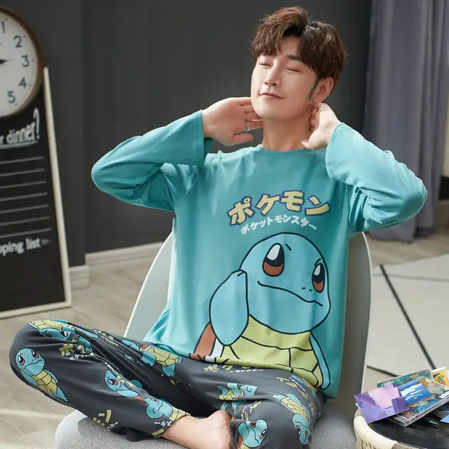 eerste Voorbijgaand Joseph Banks Pokemon Long-sleeved Pajamas | Pajamas Men Winter Pokemon - 3d Lamp Anime  Figure/ornaments Figure - Aliexpress