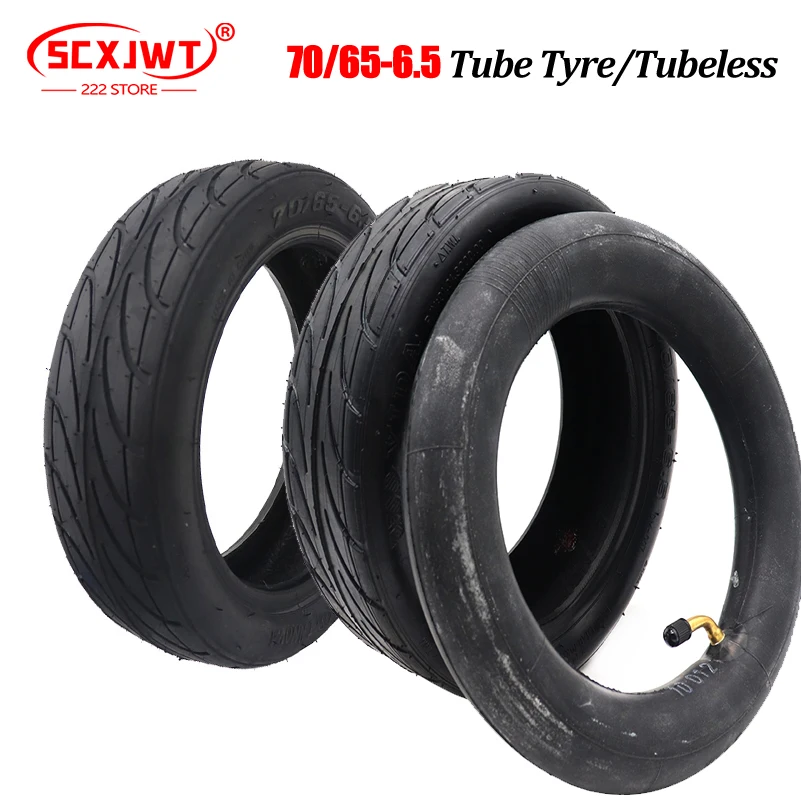 10 inch Scooter Tyres 70/65-6.5 Tubeless Vacuum Tyre or tire inner tube for Xiaomi Mini Pro Electric Balance scooter