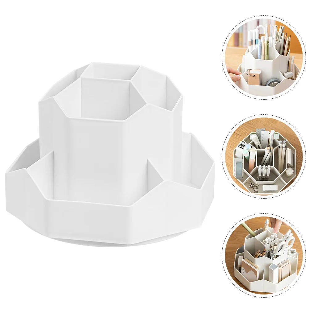 

Держатель для кистей, коробка для хранения, большой пластиковый канцелярский вращающийся держатель для кистей для макияжа