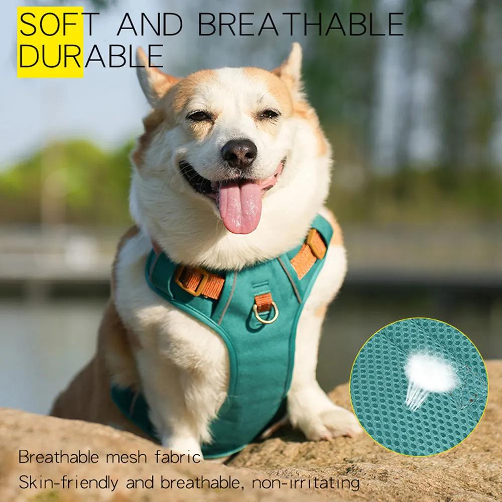 HP308 Reflective Pet Harness – Adjustable & Comfortable Dog Vest 5