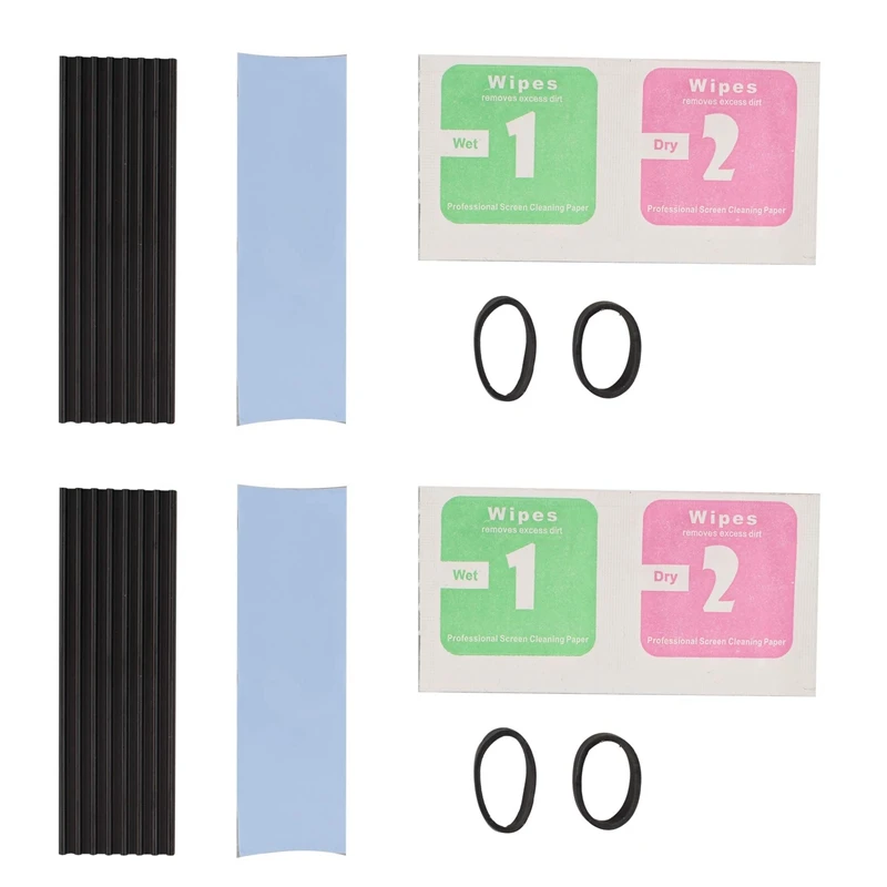 2X Aluminum Heatsink Chipset Heat Sink,With Cooling Pad,For NVME NGFF M.2 2280 PCIE SSD-AAAE