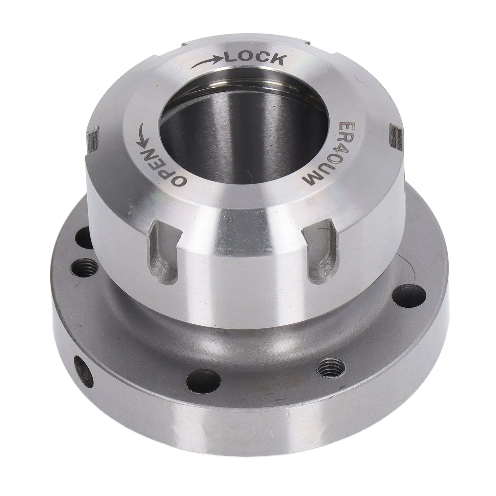 Clamping Collet Holder Clamping Collet Chuck Compact Replacement for CNC Milling Machine Lathe ER40 80mm Diameter Chuck