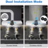 Tieasy 30 inch 600CFM Under Cabinet 3-Speed Touch Control Vent Range Hood USUC702B 6