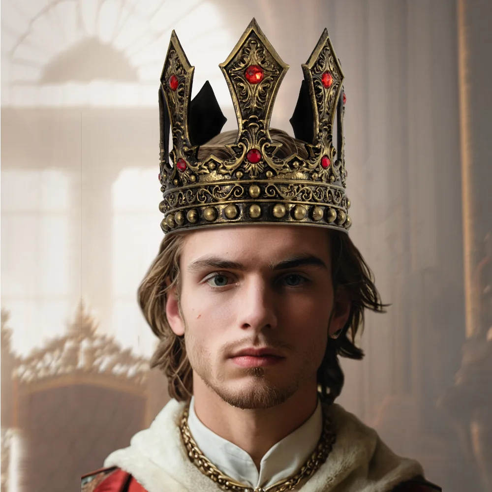 Elegant Royal Crowns and Tiaras for Cosplay and Costume Events