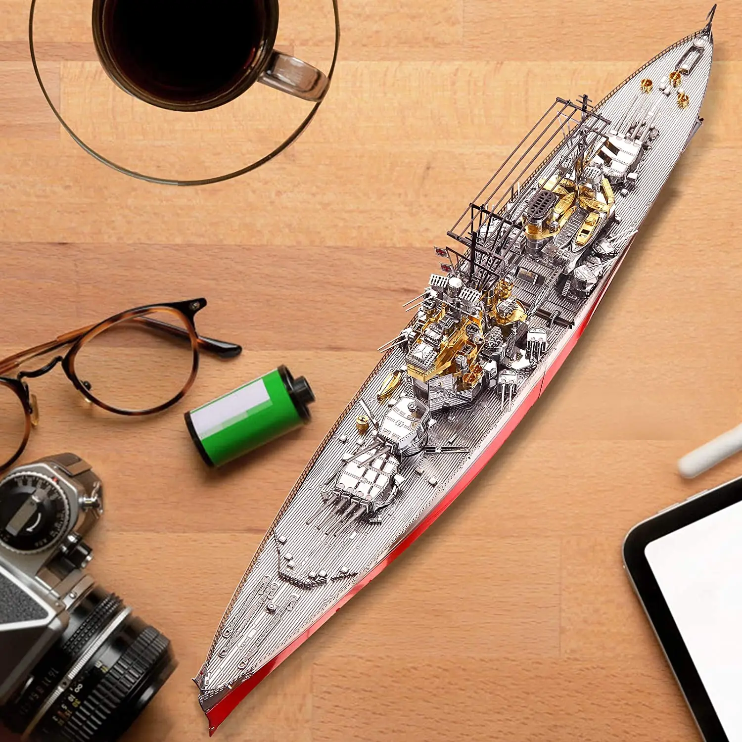 3D пазл для подростков, металлический, модели боевых кораблей, HMS, принц Уэльский, модель для взрослых 3D пазл для подростков, металлический, модели боевых кораблей, HMS, принц Уэльский, модель для взрослых