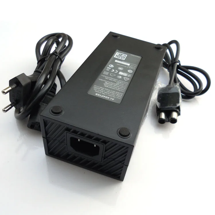 Power Supply Brick Power Cord Replacement AC Adapter LED Indicator Thermal/Electrical Insulation Xbox One Console