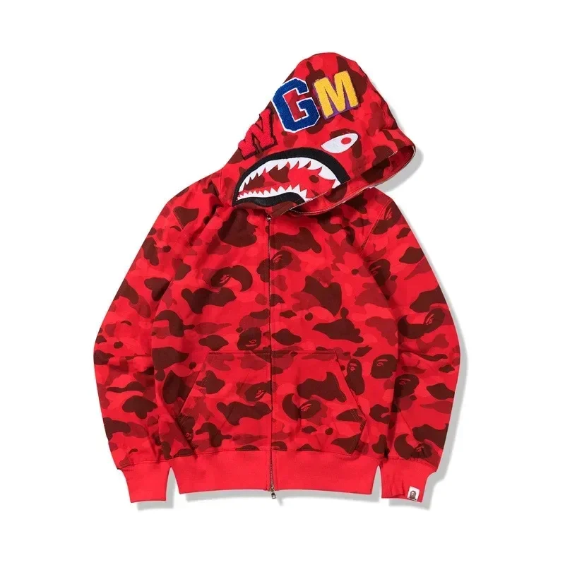 

Fashionable camouflage hooded sweatshirt, 2023,