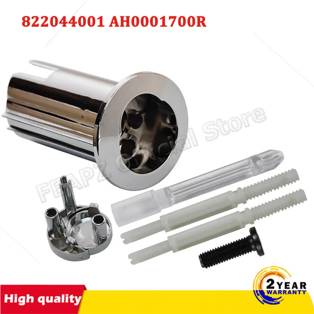 D2D Push Button Dual Flush 7.4cm Deep 3.6cm wide Long Version Spare For Roca AH0001700R 822044001