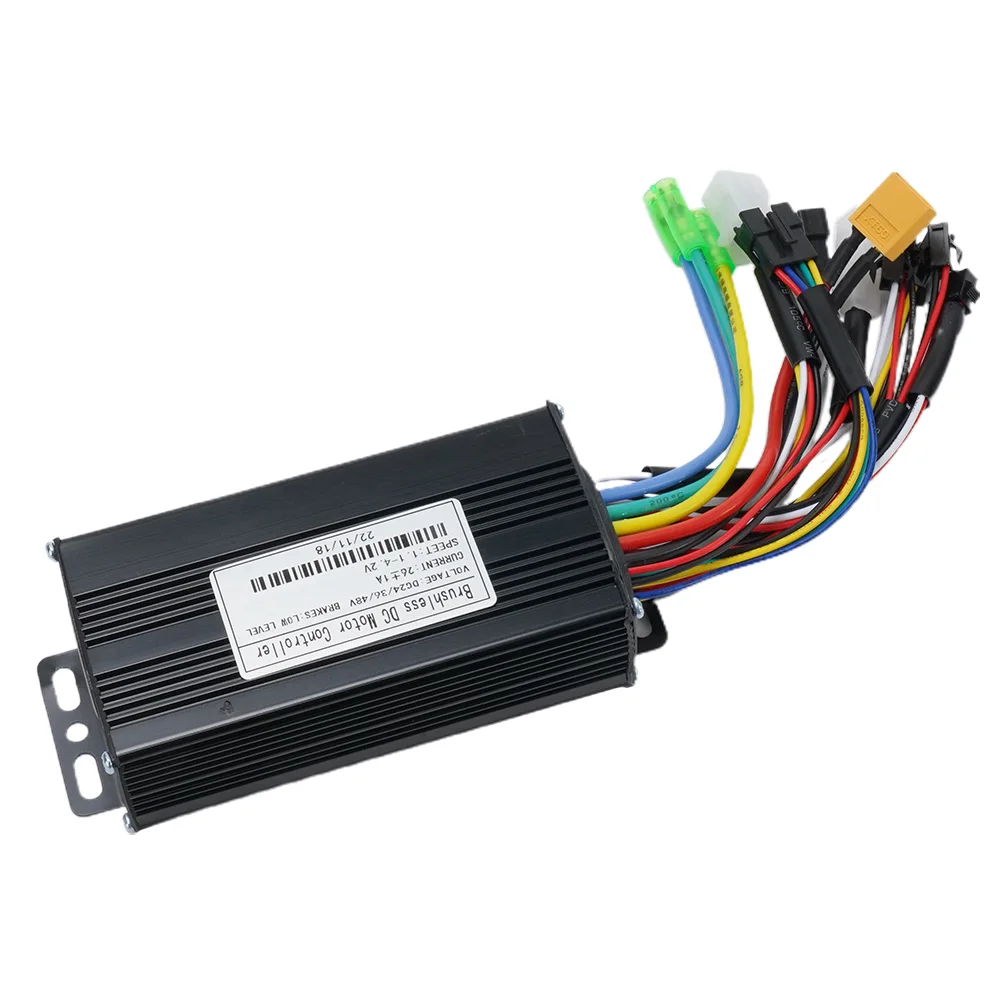 

Brushless Controller Controller Aluminum + Plastic Black DC30/40±0.5V Three Mode 124*62*38 500-750W Ebike Durable