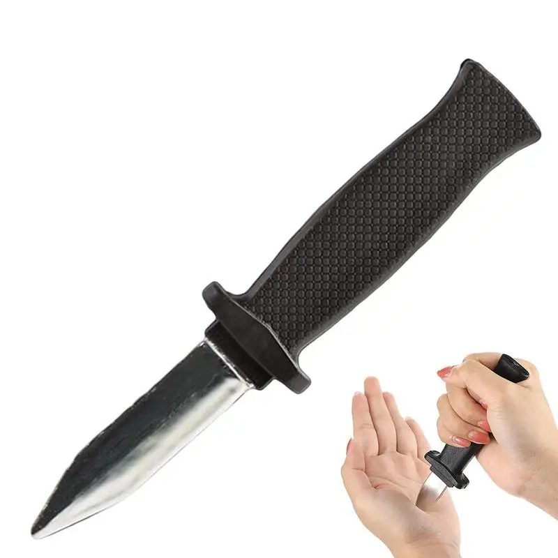 1PCS 18cm Trick DaggerKnife Retractable Telescopic Toy Plastic Knife Fun Joke Prank Halloween Props Fake DaggerToys