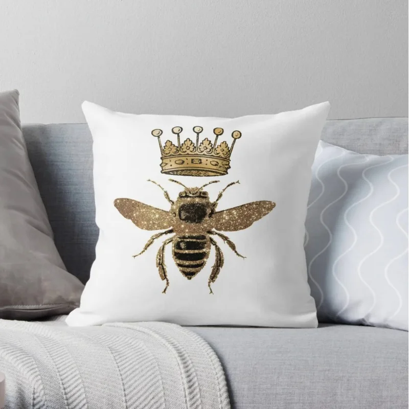 

Queen Bee Throw Pillow Christmas For Cushions Sofa Covers Rectangular Cushion Cover