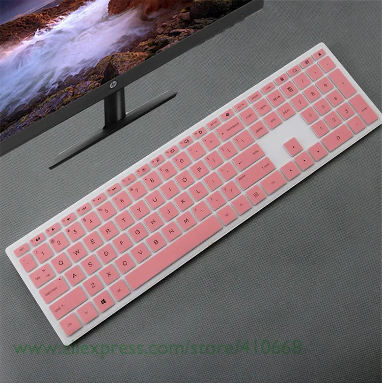 Hp pavilionオールインワンpc用デスクトップキーボードカバー