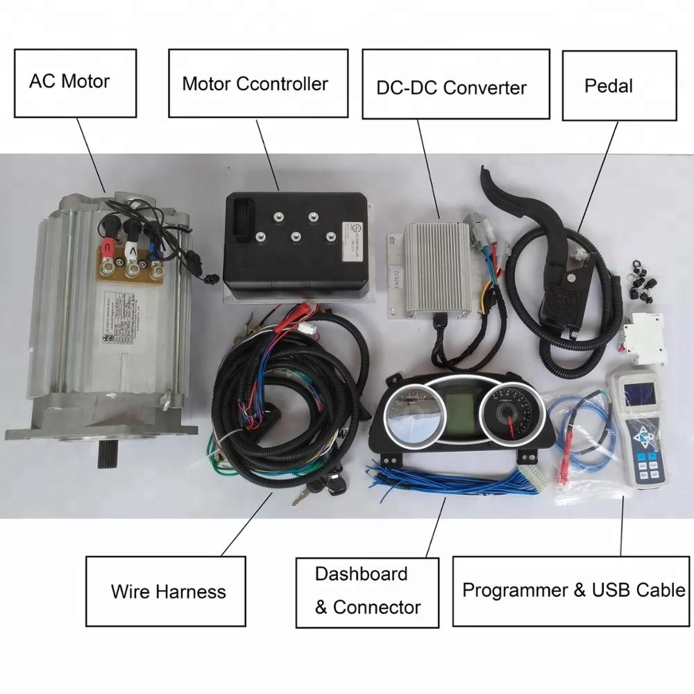 Shinegle outboard motor boat motor 96v 10kw AC Motor Controller For electric boat