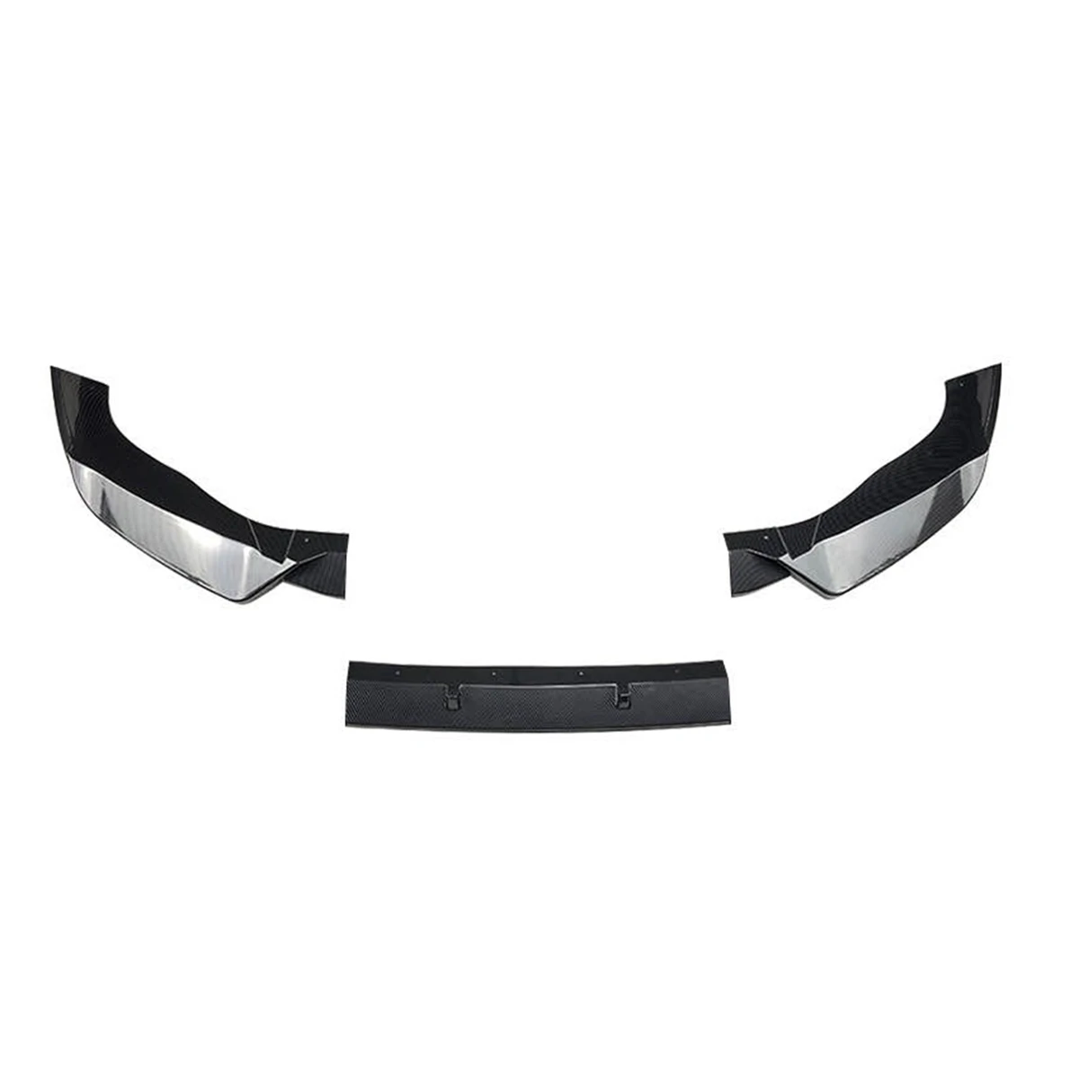 

For - X3 G01 X4 G02 M Pack 2022+ Front Bumper Spoiler Lip Splitter Lower Body Kit Split Blade Plate Trim Carbon