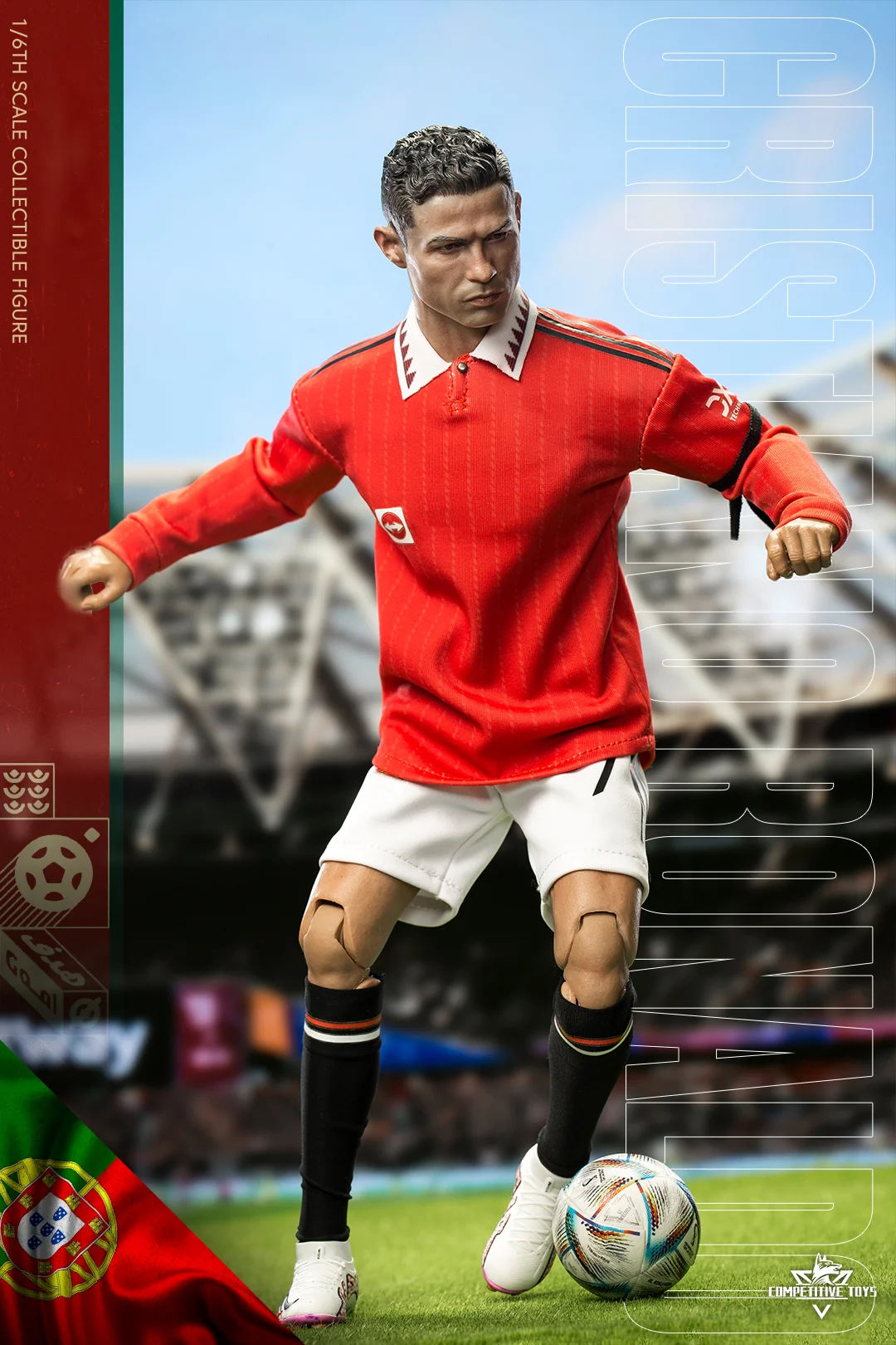 Competitive Toys Com001 1/6 World Cup Messi Soccer Player