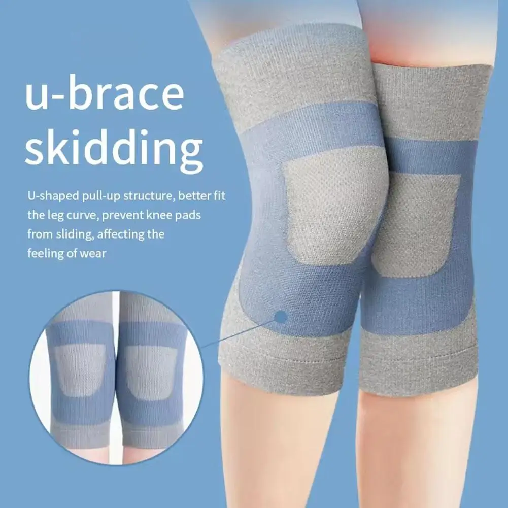 

New Japanese Silk Thin Knee Pads For Air Conditioned Room In Summer Winter Warm Joints For Cold Legs ﻿ D1T9