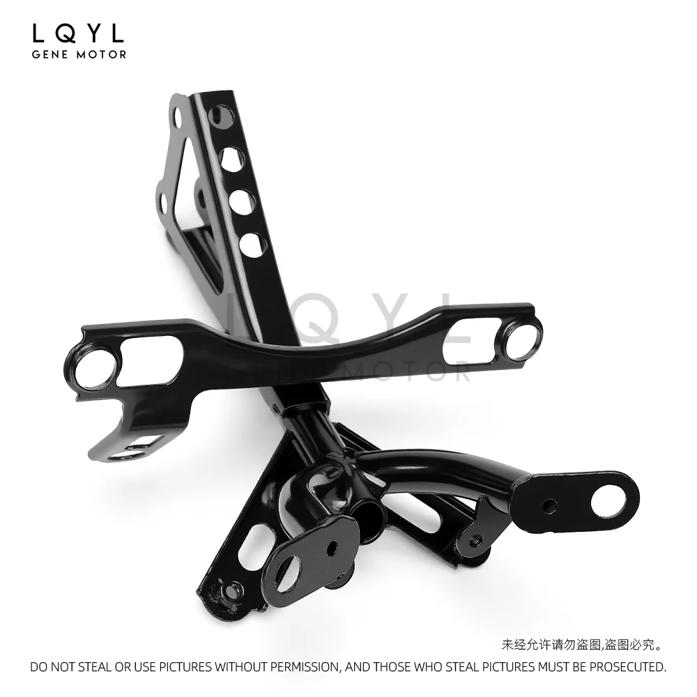 혼다 CBR954RR CBR900RR 2002-2003 CBR 954RR 900RR 2003 2004 용 오토바이 블랙 어퍼 헤드라이트 스테이 페어링 브래킷