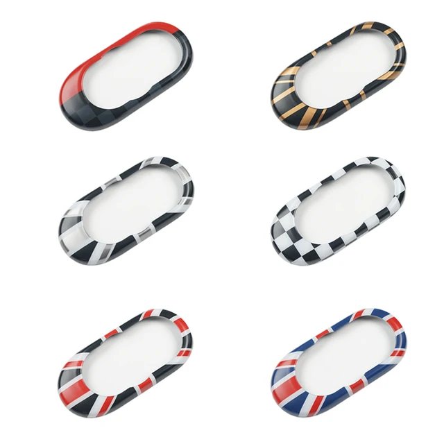 Car Center Console Multimedia Button Gear Panel Housing Cover Sticker For MINI One Cooper F55 F56 F57 Auto Car Accessories 5