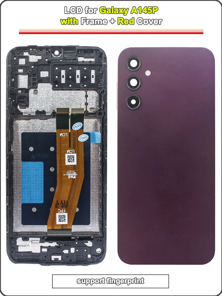 High-Quality LCD Display Touch Screen Digitizer Assembly Replacement for Samsung Galaxy A14 4G