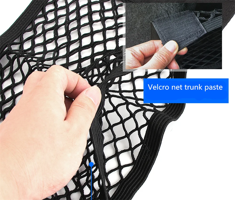 40cm*25CM auto Trunk Box Storage Bag Mesh Net Car accessories for Nissan Altima 370Z Xmotion X-Trail Qashqai