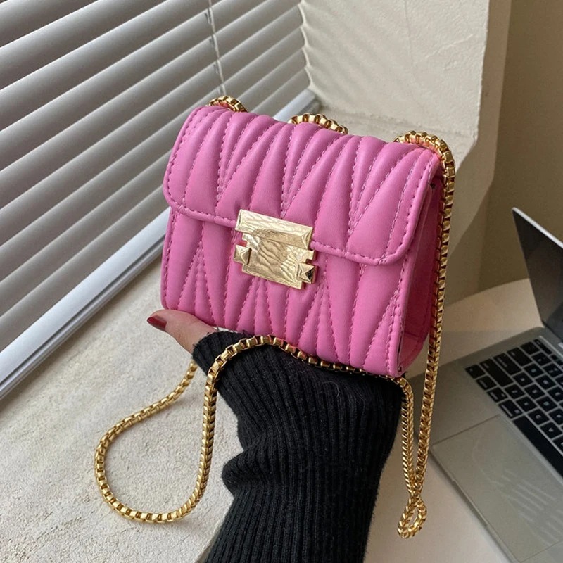 Embroidery Thread Handbags for Women Mini Women's Bag 2022 Trend Chain Flap  Luxury Designer Handbag Crossbody Bags Messenger - AliExpress