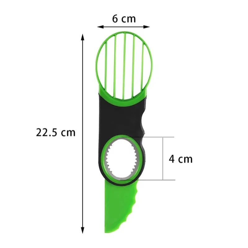 Multi-Function Stainless Steel Avocado and Fruit Slicer Gadget