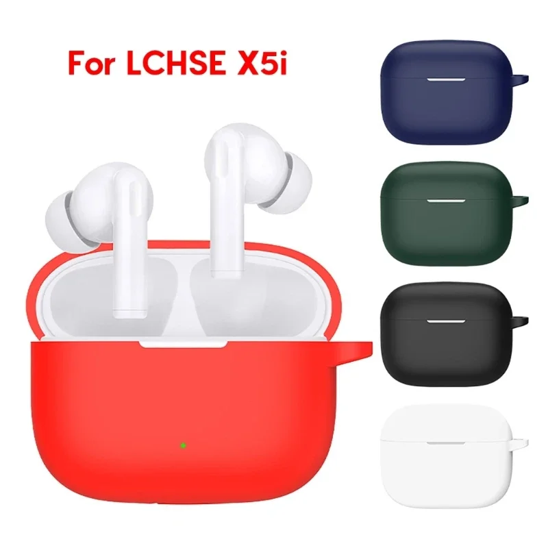 

& Flexible Silicone Case for LCHSE X5i Earphone Protector Cover with Carabiner Secure your Headset Easy to Install