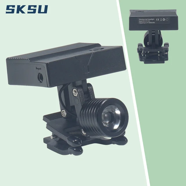 Wireless Portable 3W LED Headlight Headlamp Clip Type Dental Oral Cavity Lamp For Dental Magnifying Glass Myopia Glasses Halo