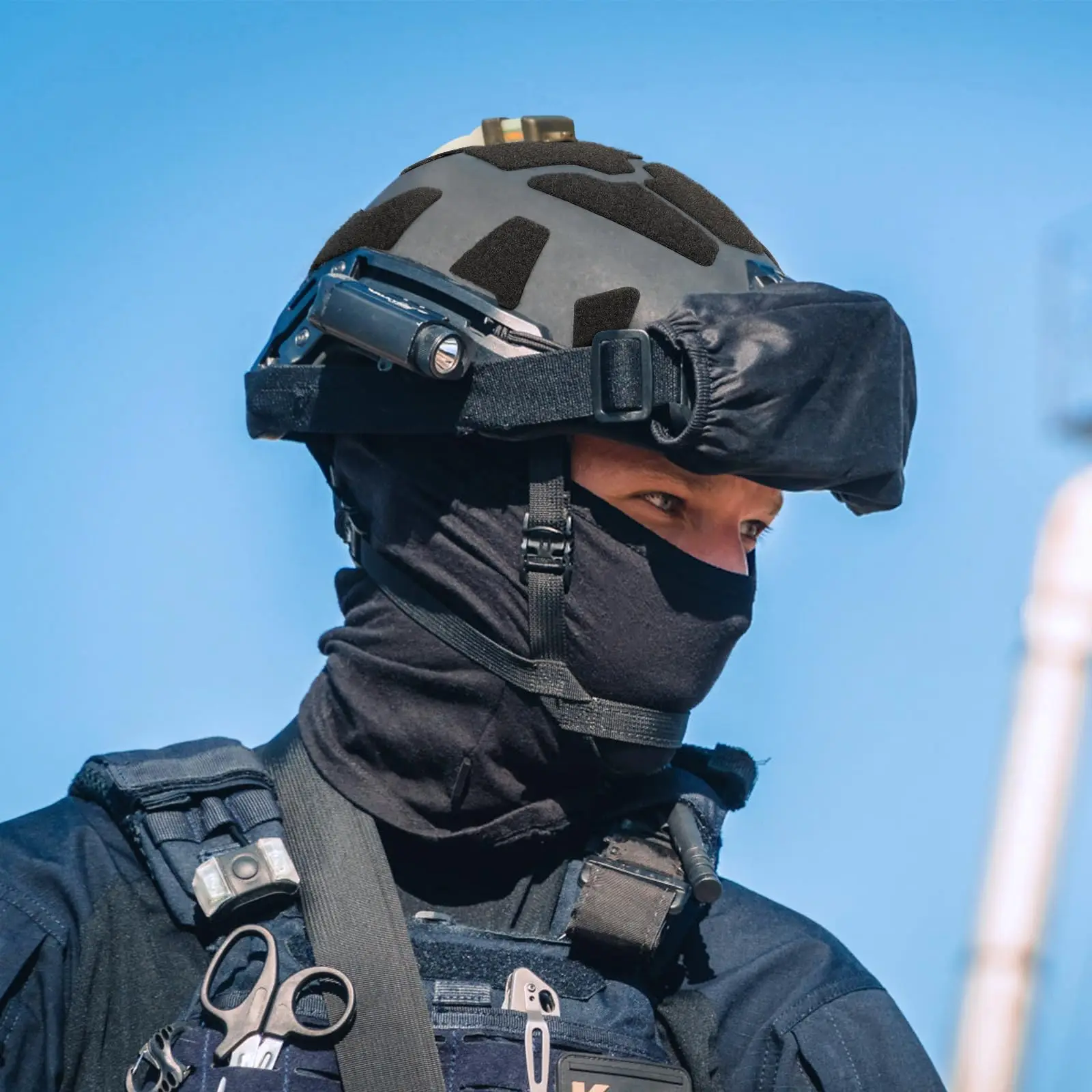 11Pcs Tactical Helmet Magic Sticker Airsoft Helmet Patches Hook and Loop Sticky for FAST High-Cut Accessories