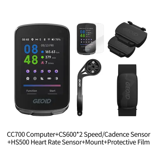 GEOID CC700 GPS Bike Computer 2.8-inch Color Screen Route Navigation Bicycle Speedometer WIFI Waterproof Cycling Odometer - Image 12