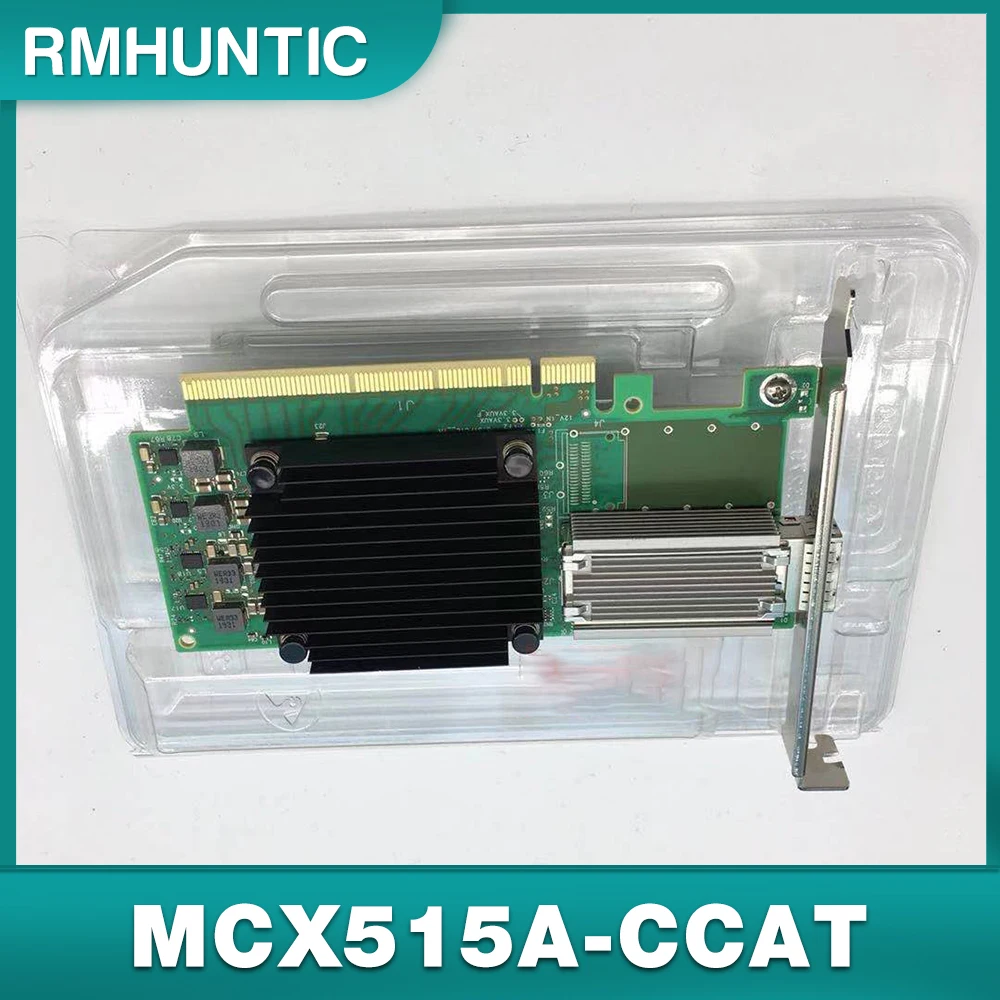 

100Gb/s NIC For Mellanox ConnectX-5 100GbE QSFP28 CX515A Network Card MCX515A-CCAT
