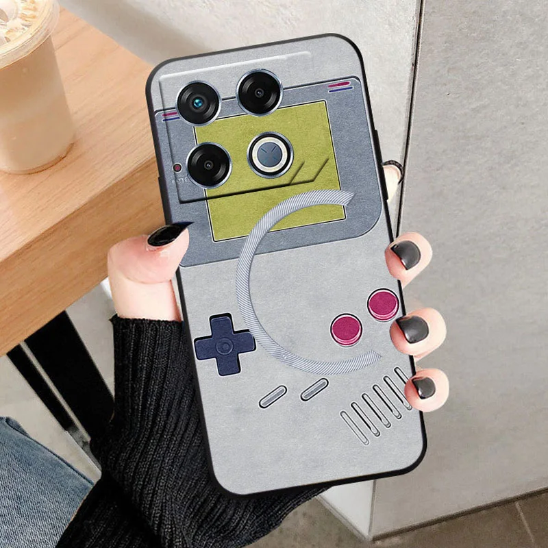 Sleek Black TPU Shockproof Phone Case - Soft Silicone Protective Back Cover