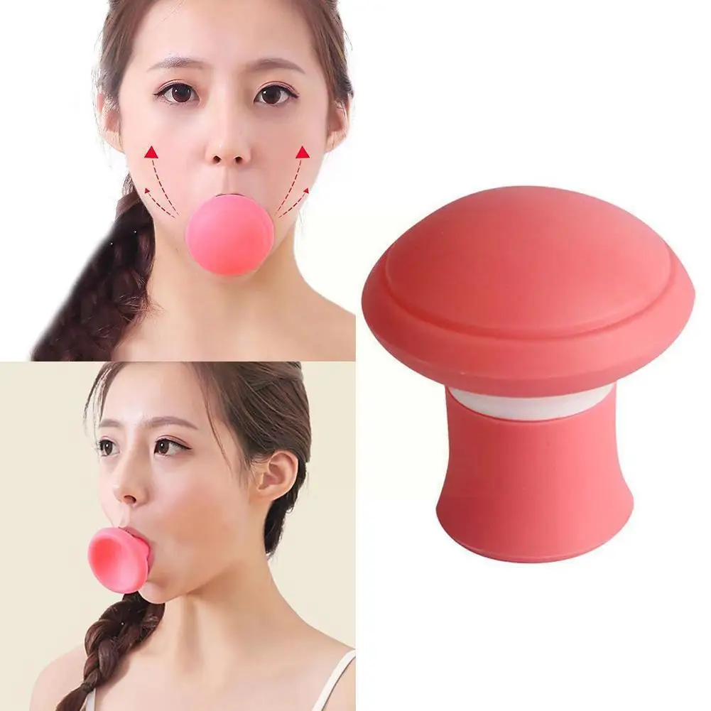 Silicone V Face Face Lifter Double Chin Slim Skin Muscle Expression Remove Tool Masseter Line Care Rassodante Exerciser C2L4
