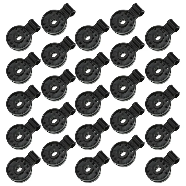 100 Db Árnyalatú Ruhaszár Tartó Műanyag Klip Nagy Teherbírású Kültéri Klipek Hordozható Ponyvát Rögzítő Markolat Kemping - Image 2