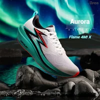 361 Degrees Flame 4.0 MIX Men‘s Running Shoes Racing Marathon Carbon Plate Stable Wear-resistant Jogging Male Sneaker 672512204 - Image 2
