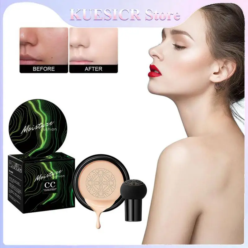 Mushroom Head Air Cushion CC Cream Natural Moisturizing Foundation Concealer Whitening Oil-control Makeup Cosmetics BB Cream bb cream cc cream air cushion cream