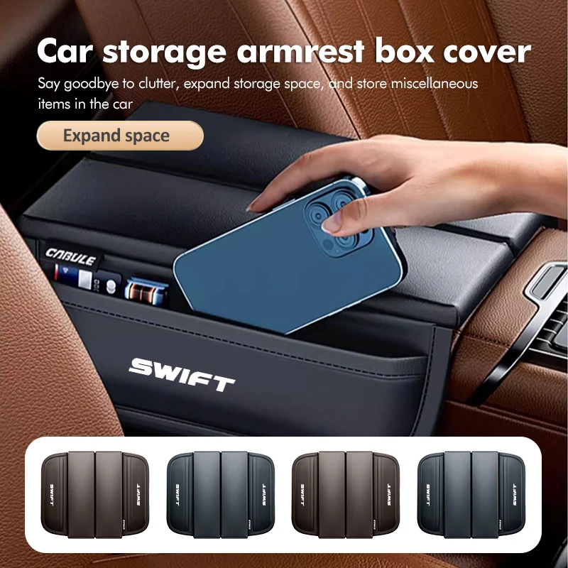 Per Suzuki Car Bracciolo Box Cover Central Control Gomito Cuscino Supporto Pad Swift Zc33S Sport Zc31S Zc72S 2022-2020 2013-2022