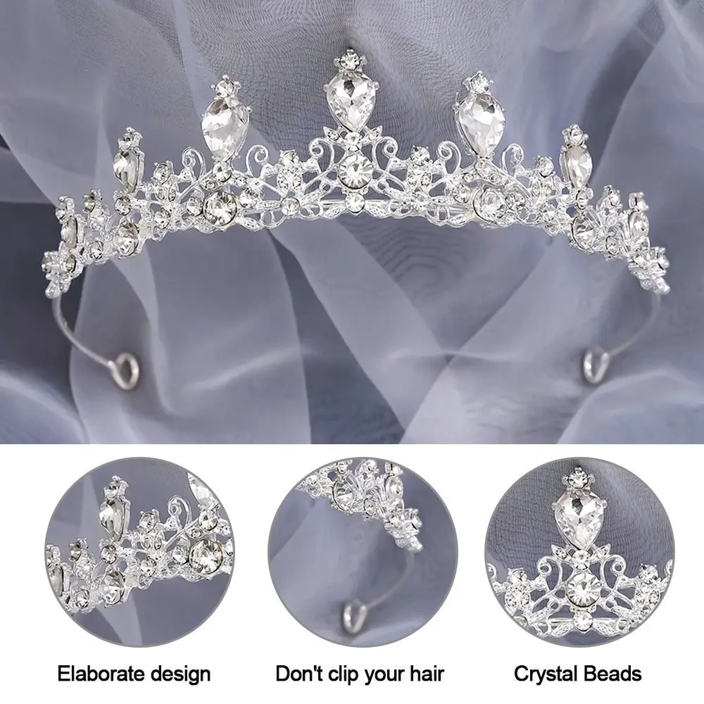 Crystal Hair Comb Rhinestone Hair Hoop Bridal Accessories