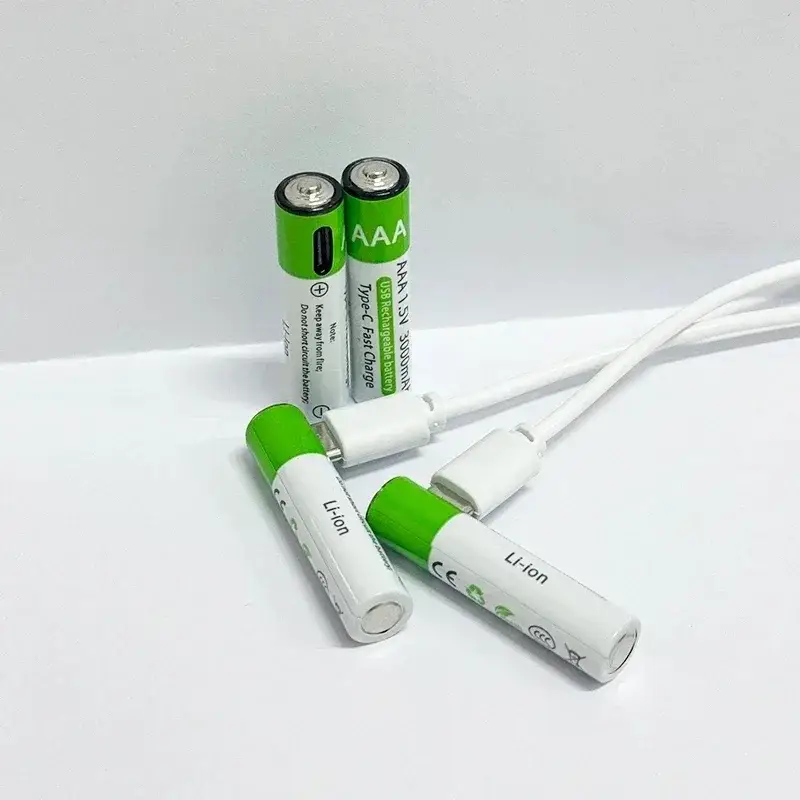 2025NEW Lithium-Ion Battery Type-C Rechargeable High-Capacity Battery AA&AAA Battery For remote control, mouse, electric toys - Image 2