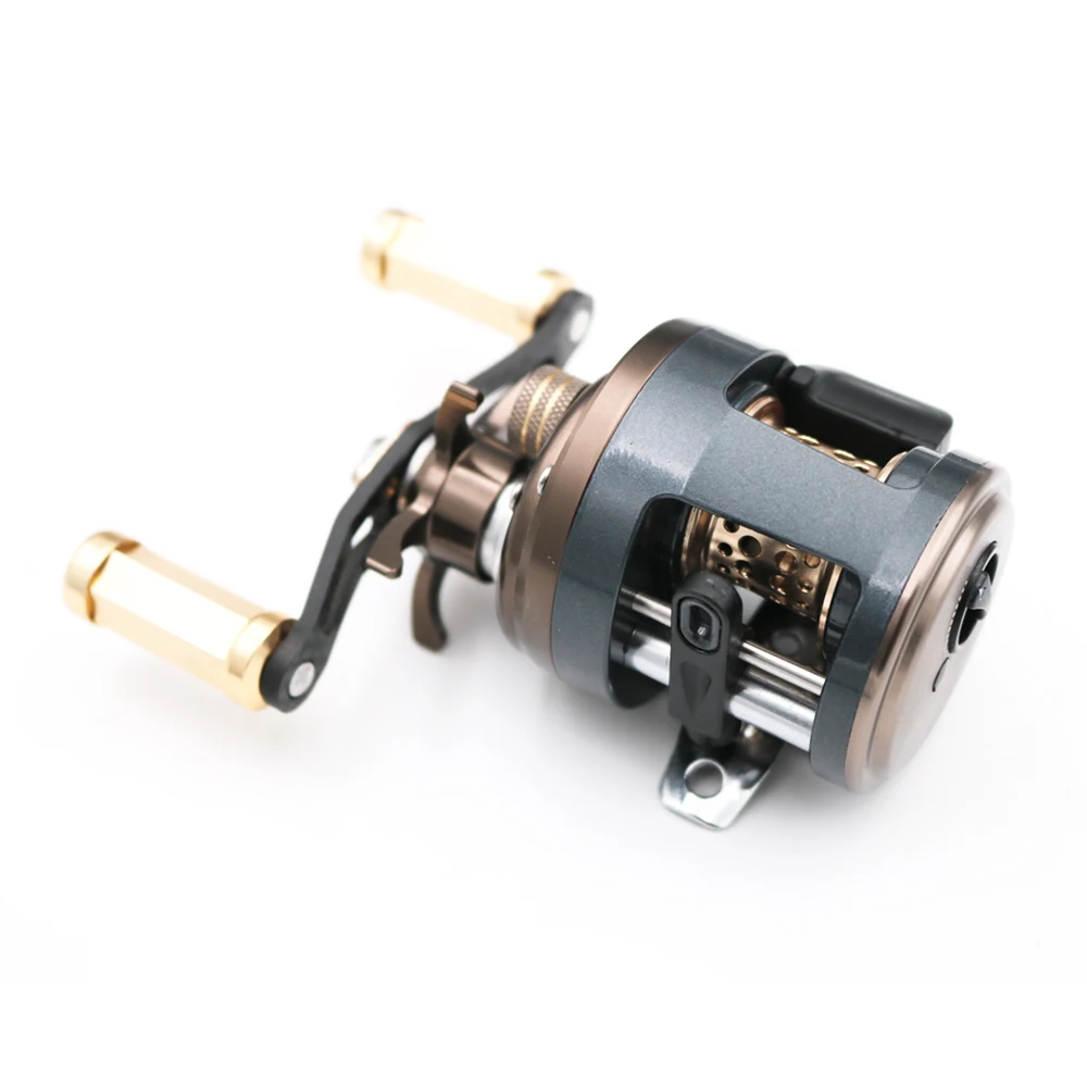 All Metal Cast Drum Wheel Fishing Reels Saltwater Right Hand 5.0:1