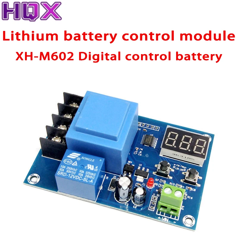 XH M602 digital control battery lithium battery control module battery
